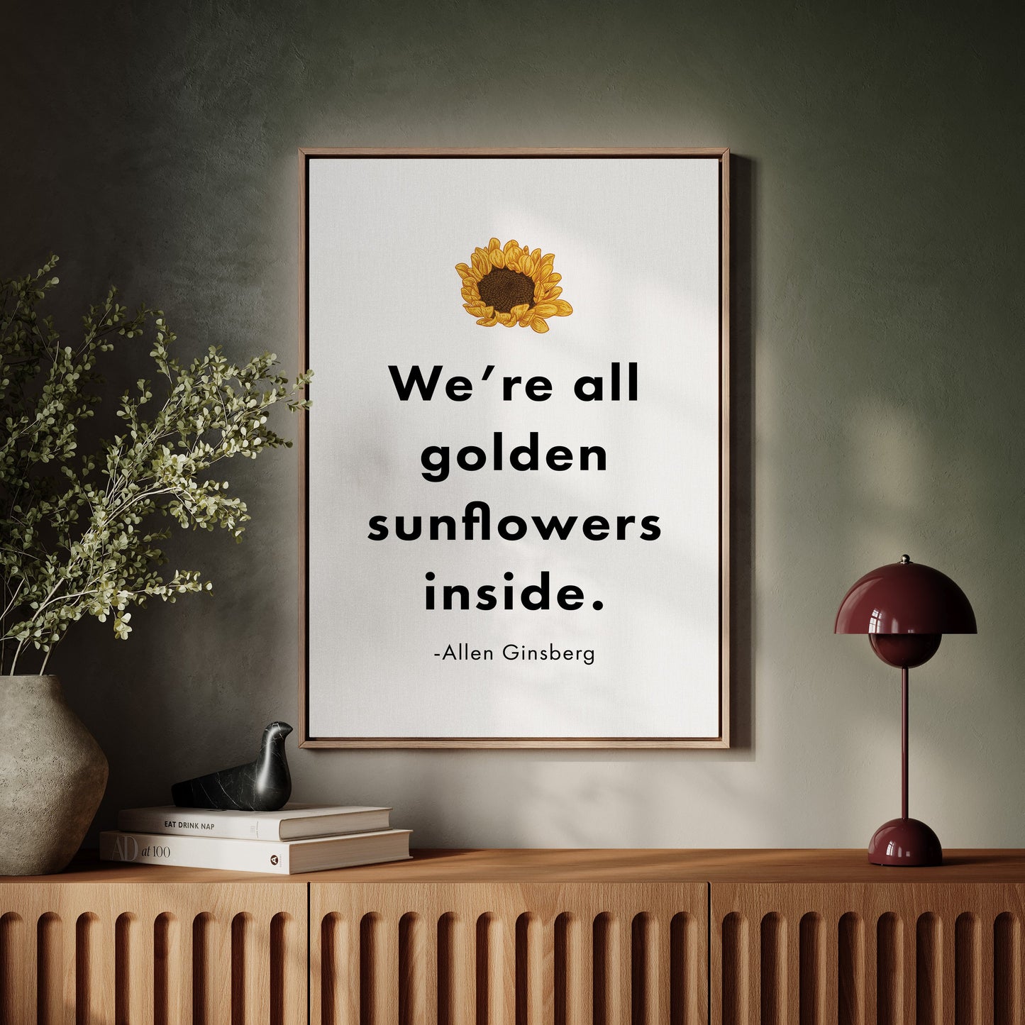 Petals Paint Poetry In Gold