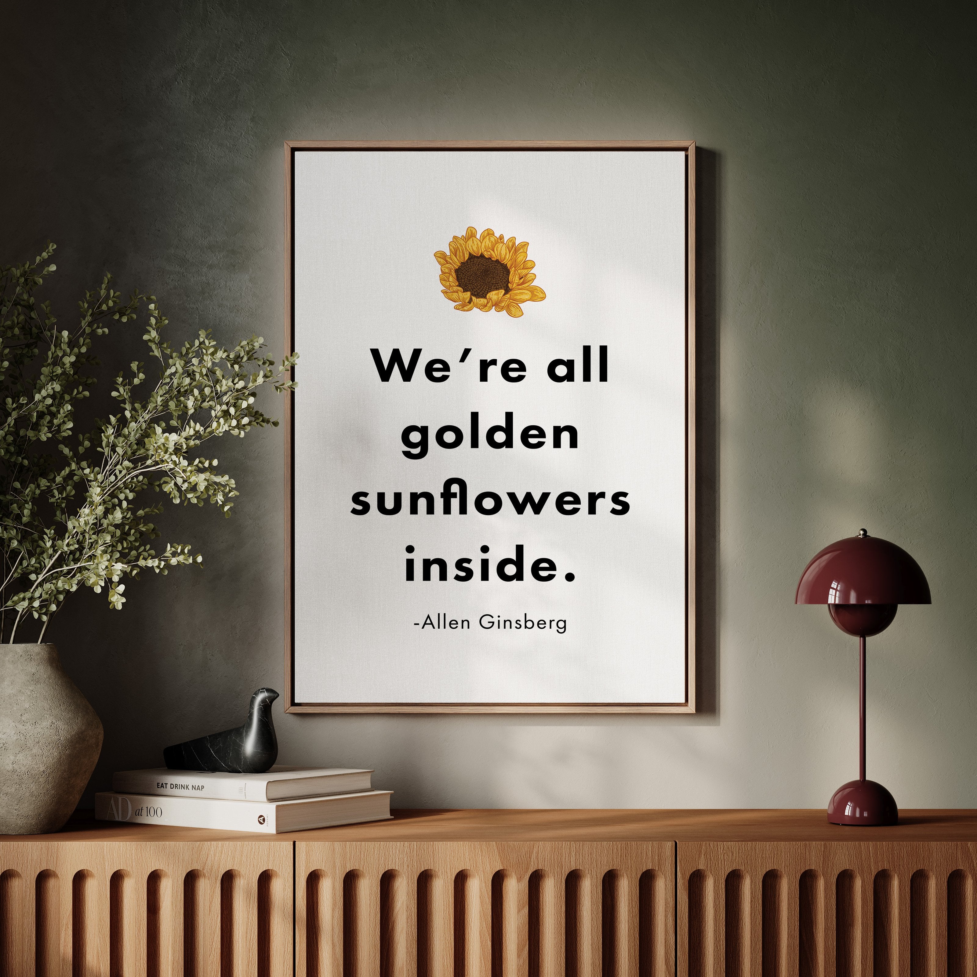 Petals Paint Poetry In Gold