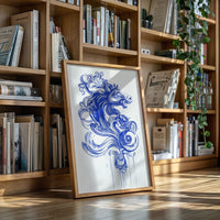 Wild Horses Dance In Indigo