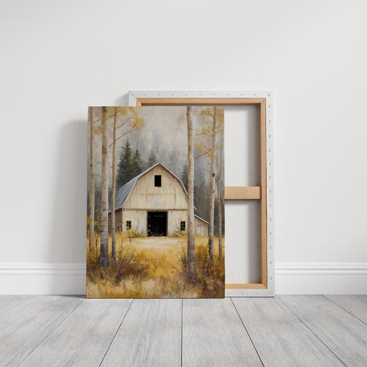 Aspen Sentinels Guard Forgotten Barn