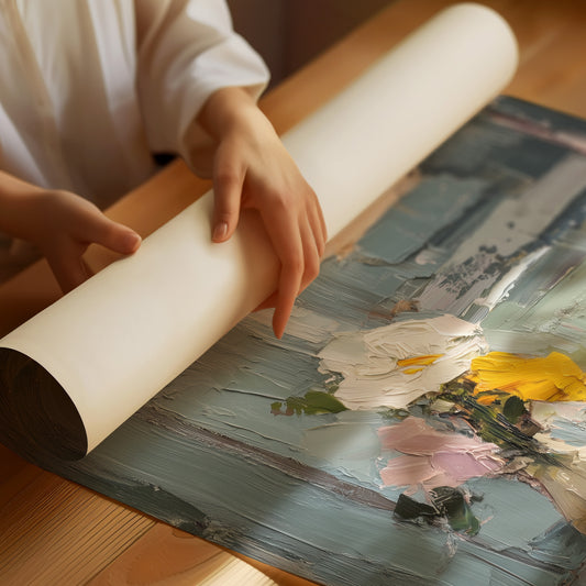 Morning Stillness On White Linen