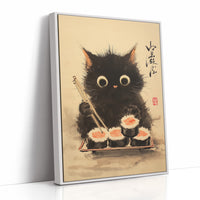 Sushi Cat Dreams Of Midnight Feasts