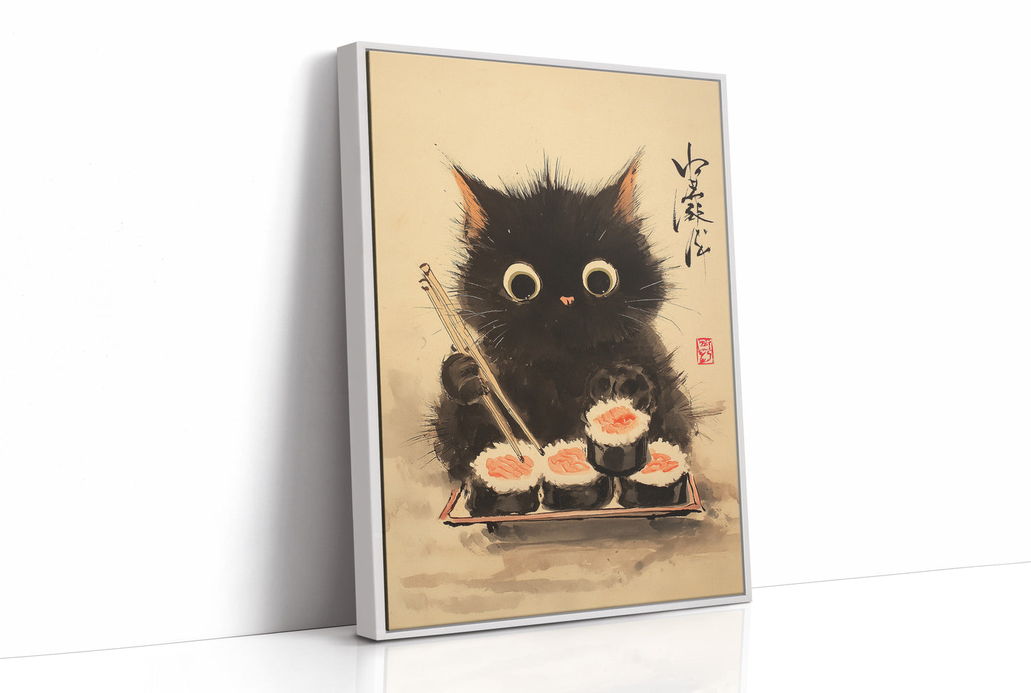 Sushi Cat Dreams Of Midnight Feasts