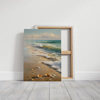 Shoreline Whispers Beneath Azure Skies