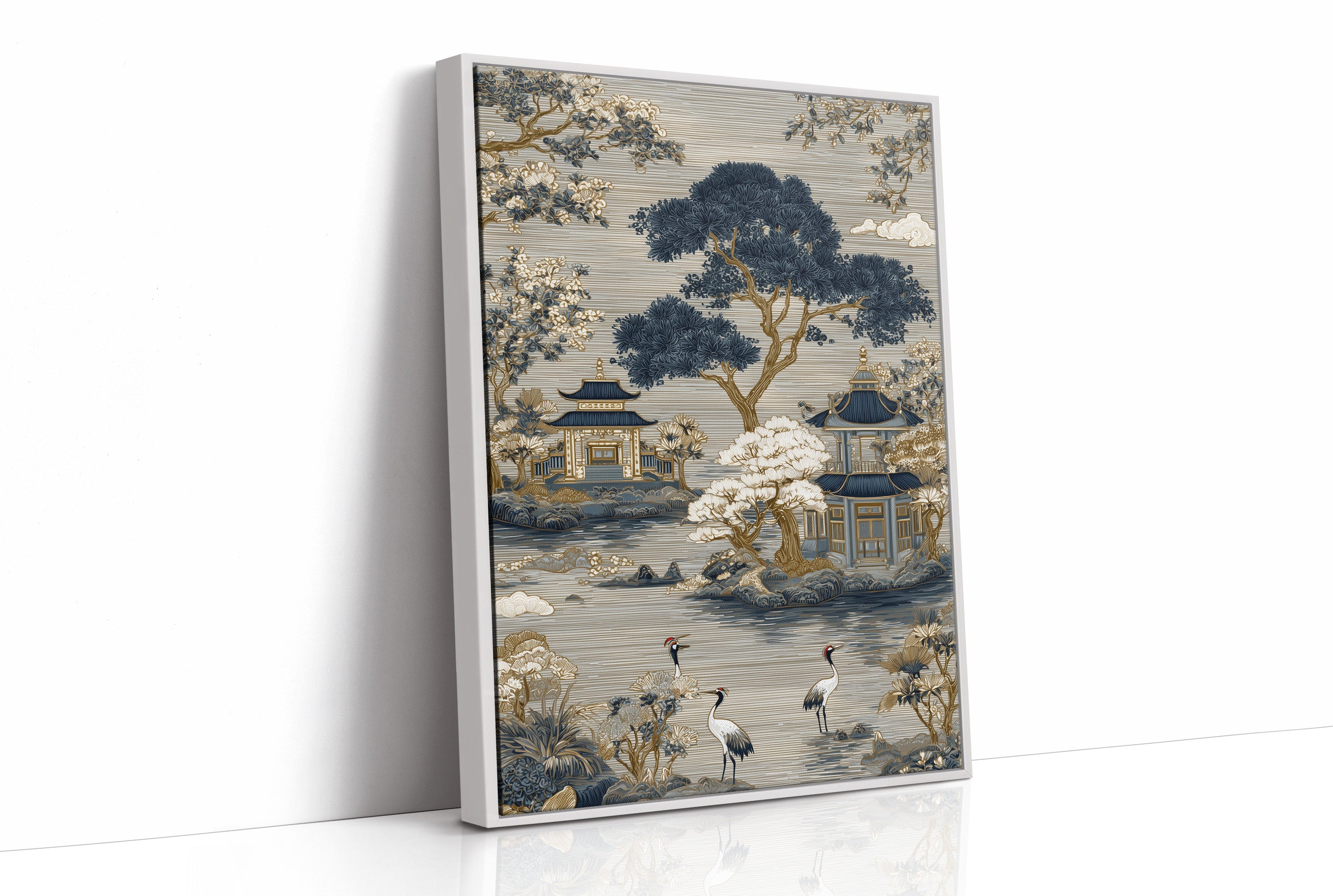 Cranes Return To Golden Pavilion