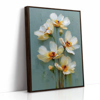 Cream Petals, Sage Light