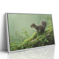 Woodland Sentinel Among Literary Treasures