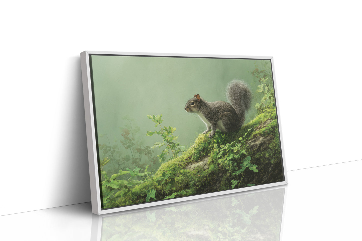 Woodland Sentinel Among Literary Treasures