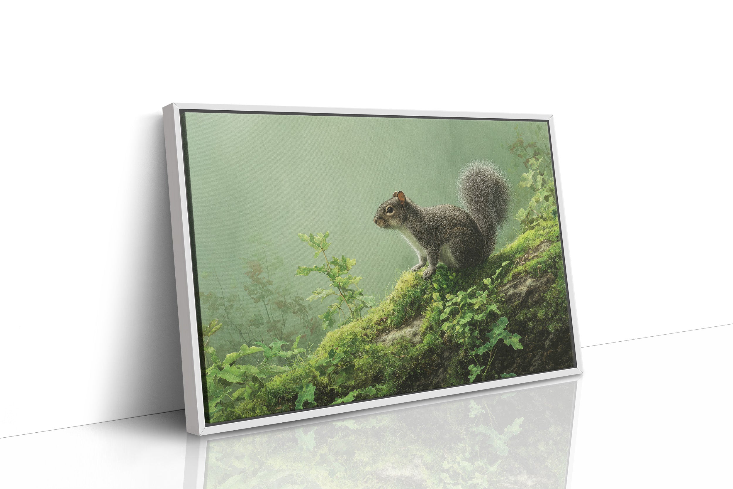 Woodland Sentinel Among Literary Treasures