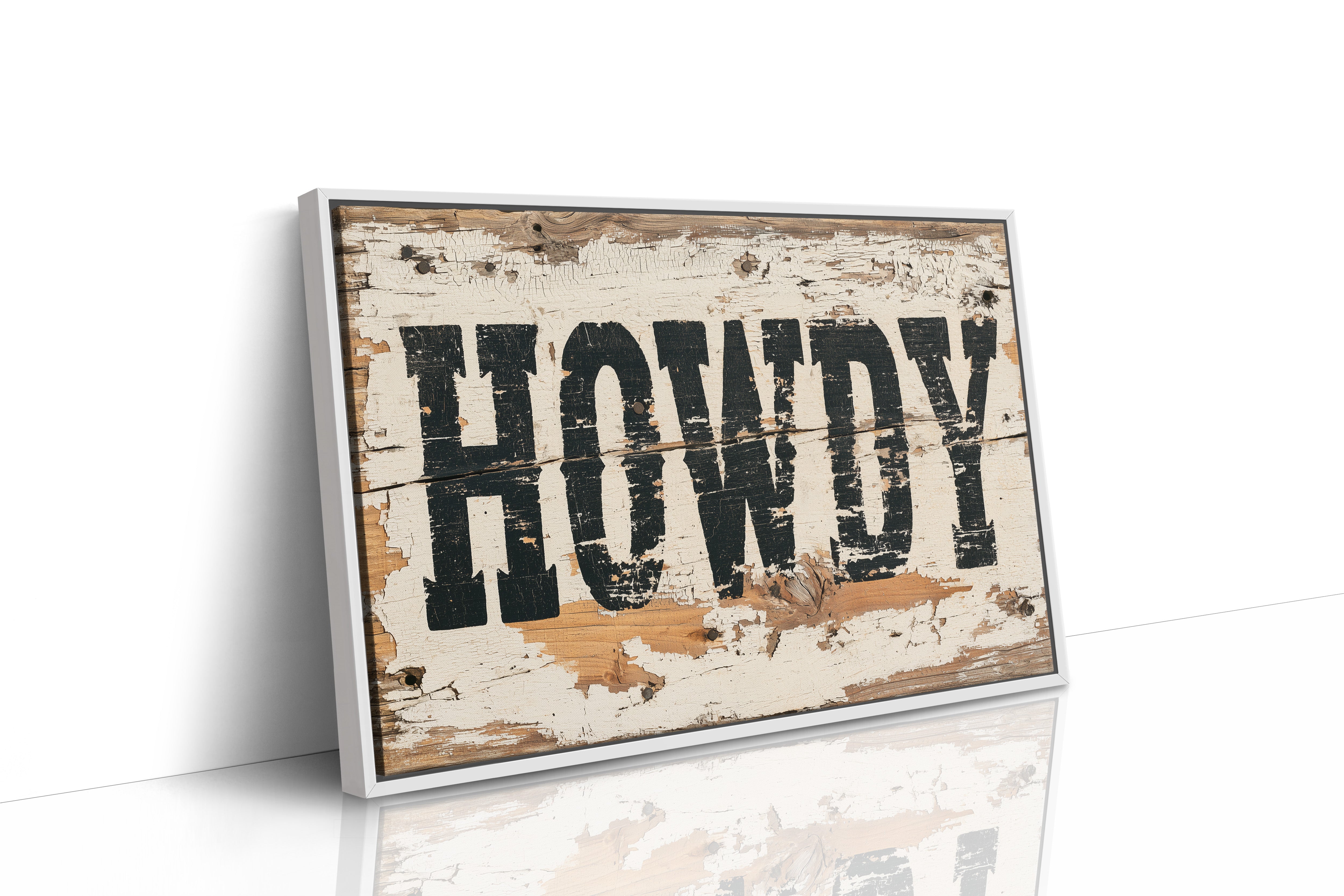 Howdy, Weathered Wood