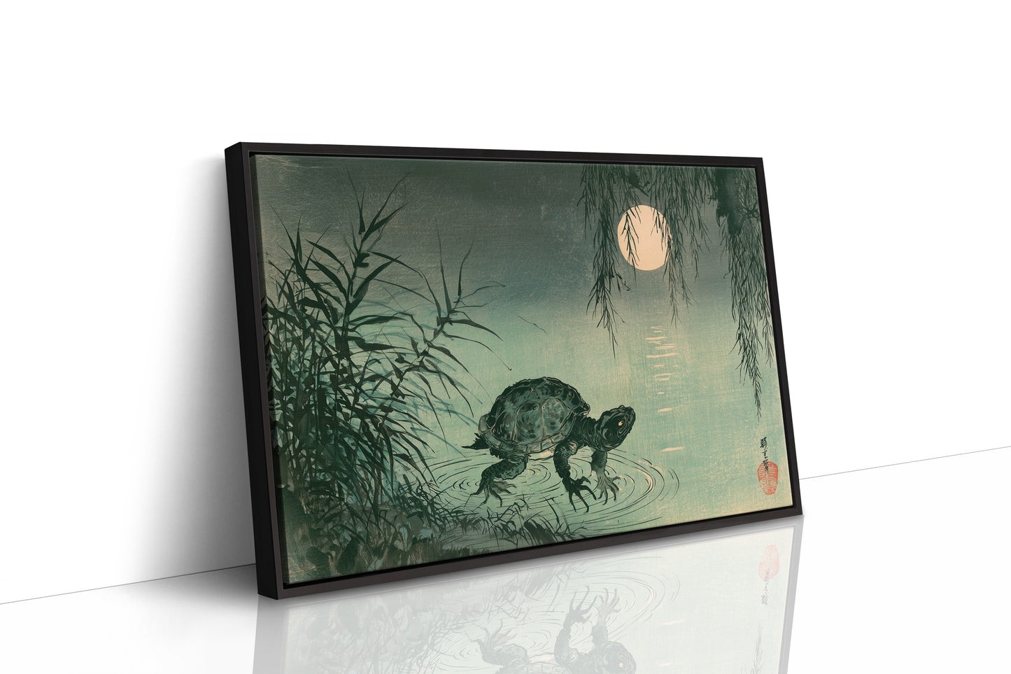 Turtle Beneath the Willow Moon