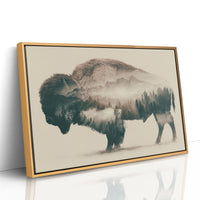 Bison Holds a Forest