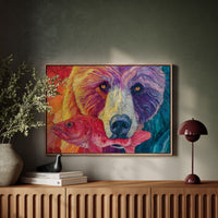 Rainbow Bear Meets Crimson Catch