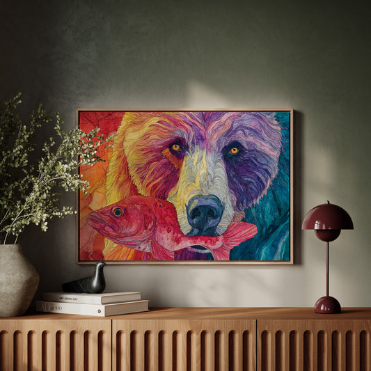 Rainbow Bear Meets Crimson Catch