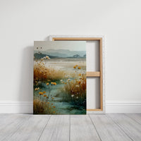 Wildflowers at the Edge of Quiet