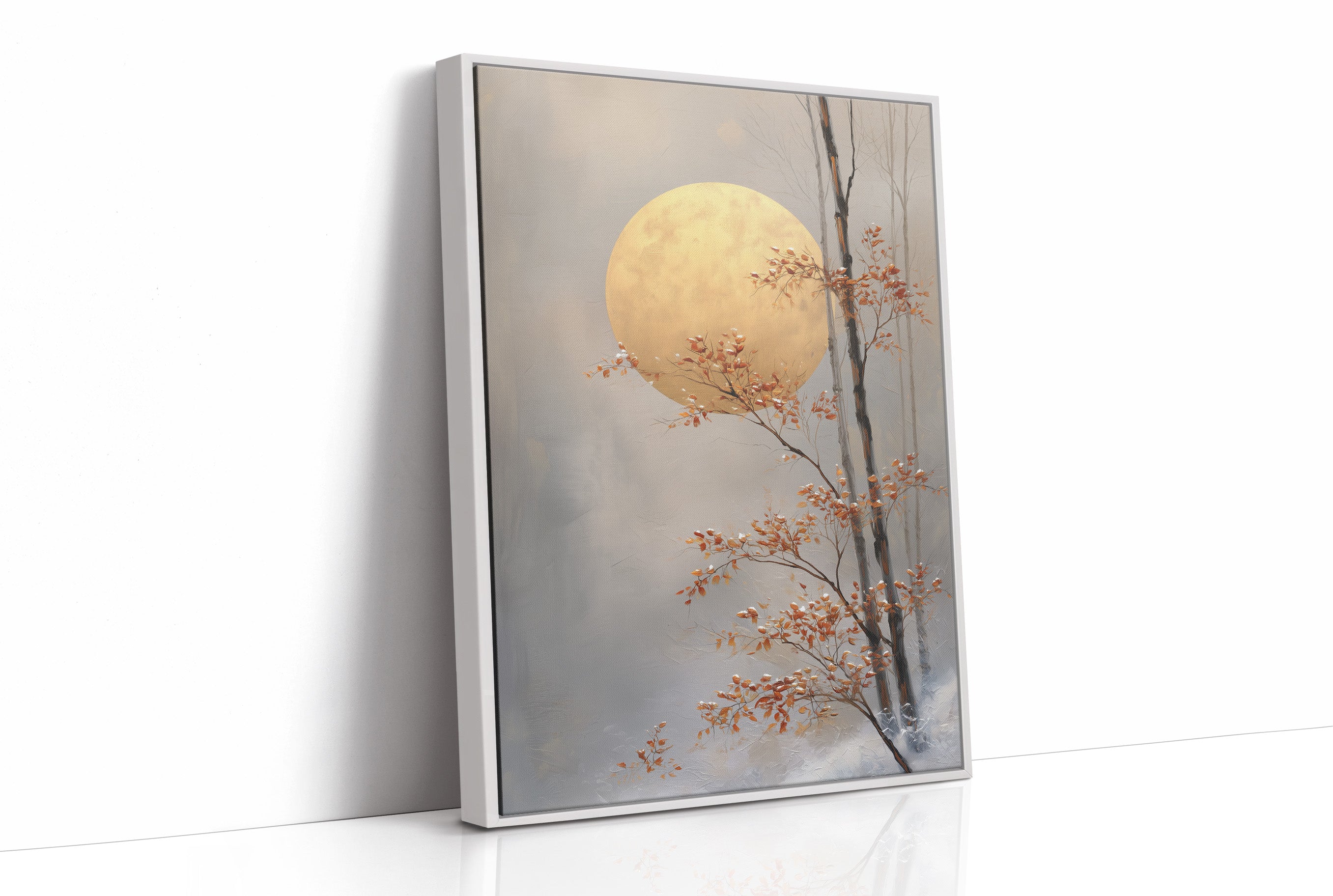 Maple Leaves Dance By Moonlight