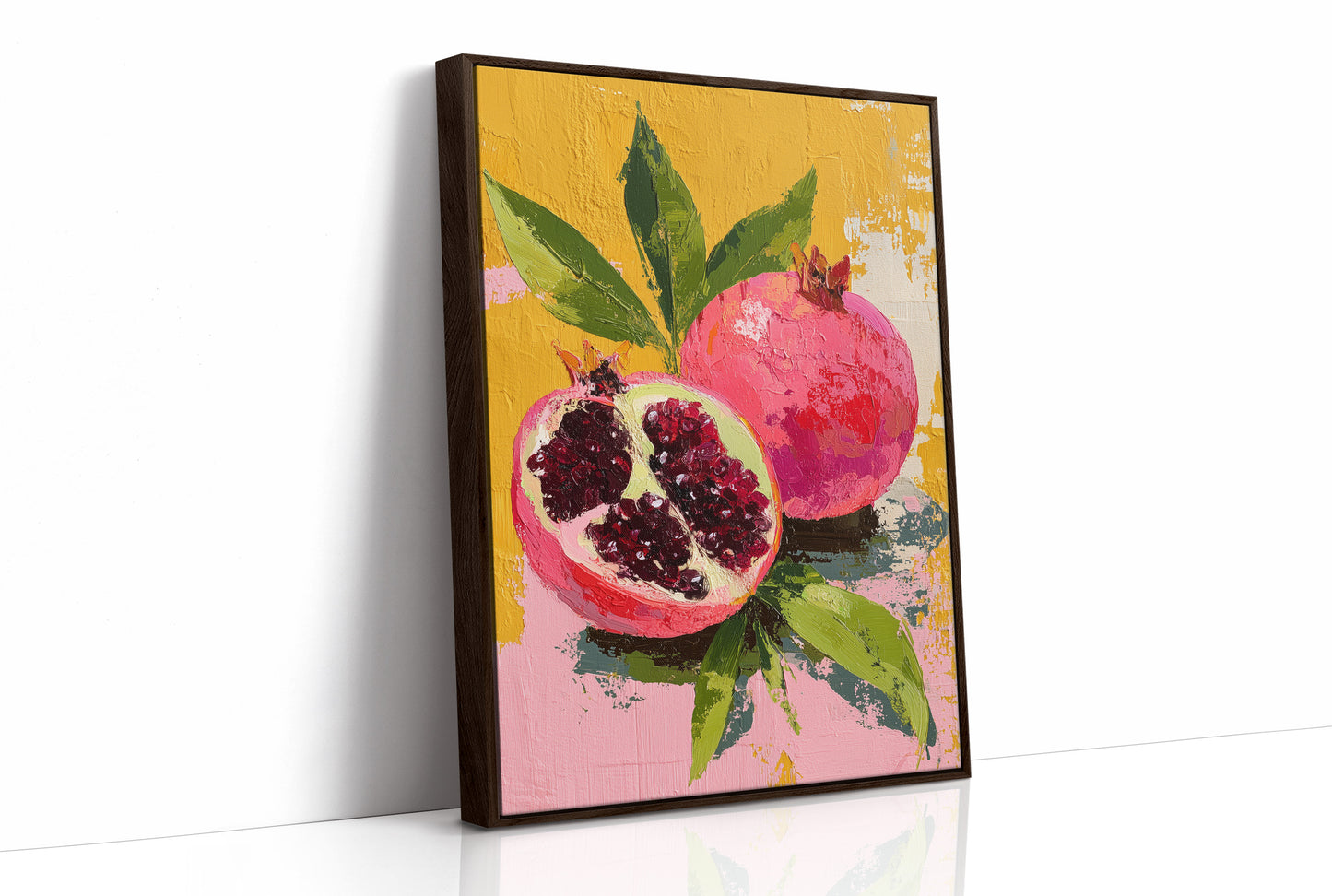 Pomegranate in Sunlight