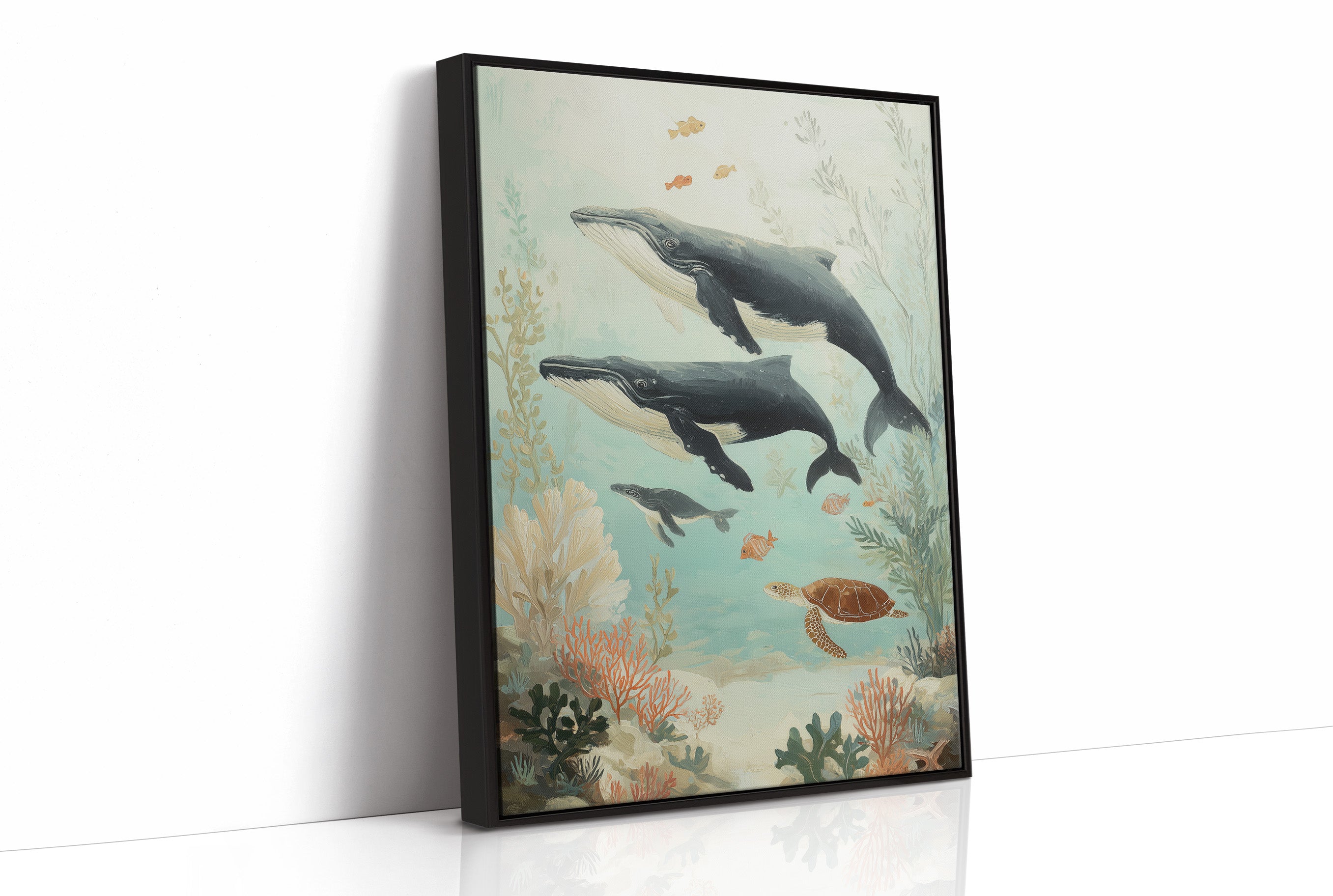 Ocean Giants Dance Through Coral