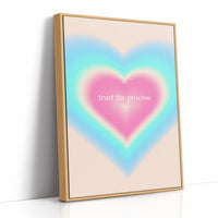 Trust The Process Heart Glow