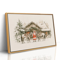Santa at the Ranch Barn