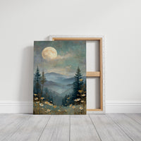 Celestial Lullaby Over Misty Valleys