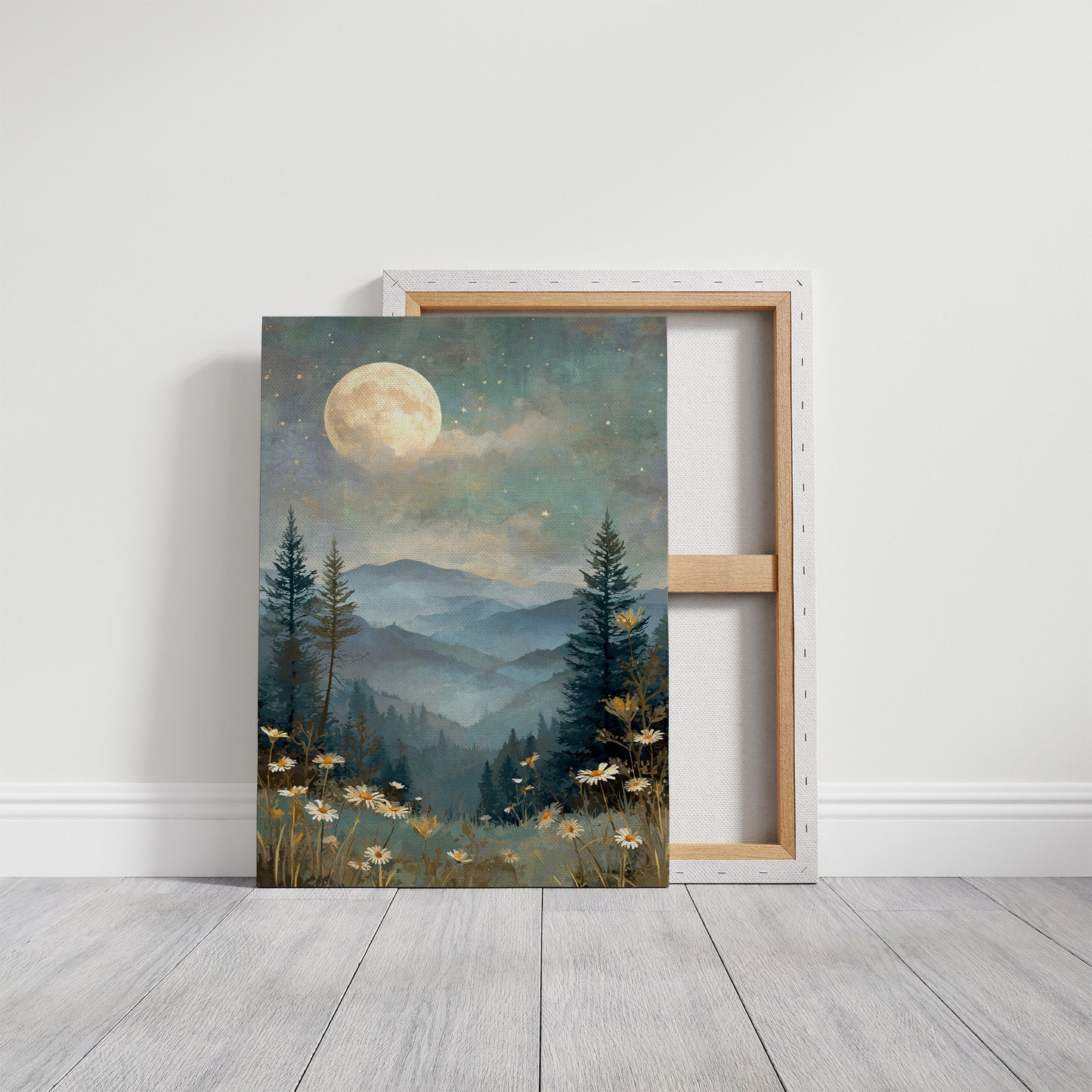 Celestial Lullaby Over Misty Valleys