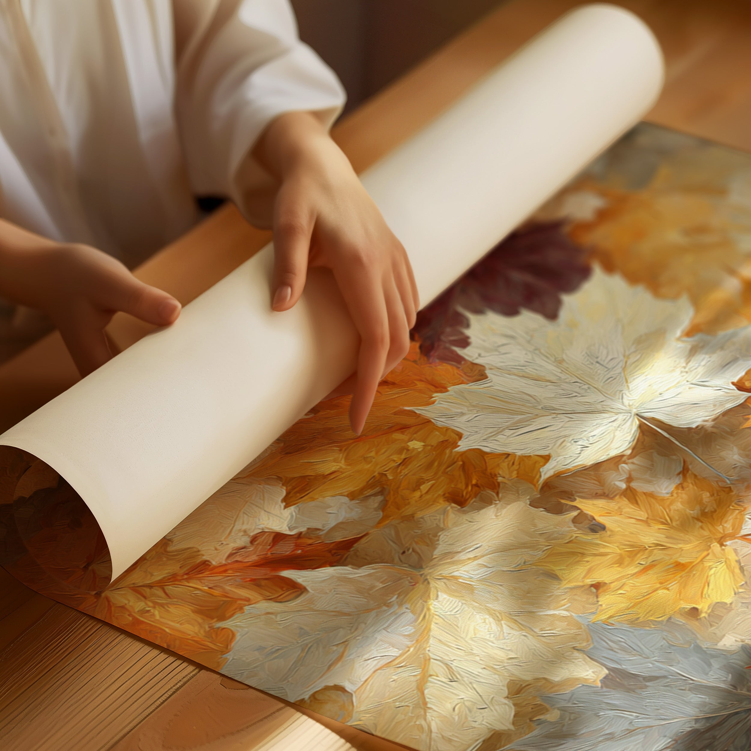 Maple Songs In October Light