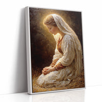 Reverent Silence in Golden Light