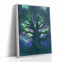 Ancient Oak, Northern Lights
