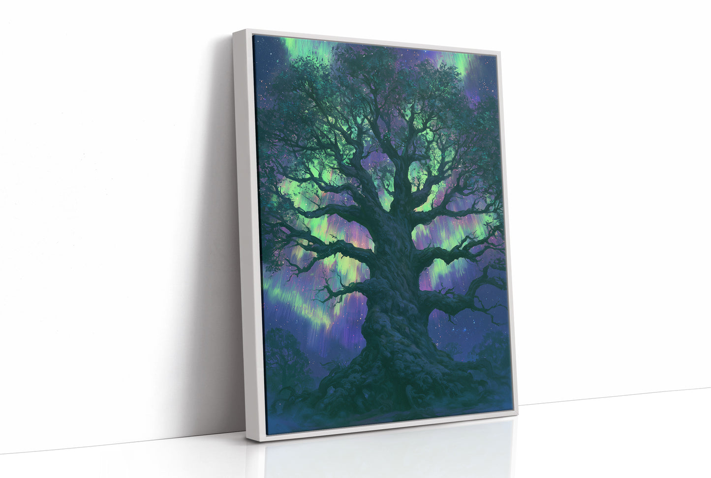 Ancient Oak, Northern Lights