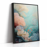 Coral Gardens Dance In Aqua