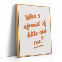Whos Afraid Of Little Old Me