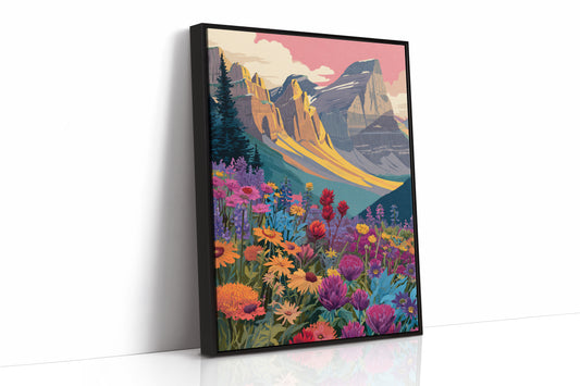 When Mountains Kiss the Meadow