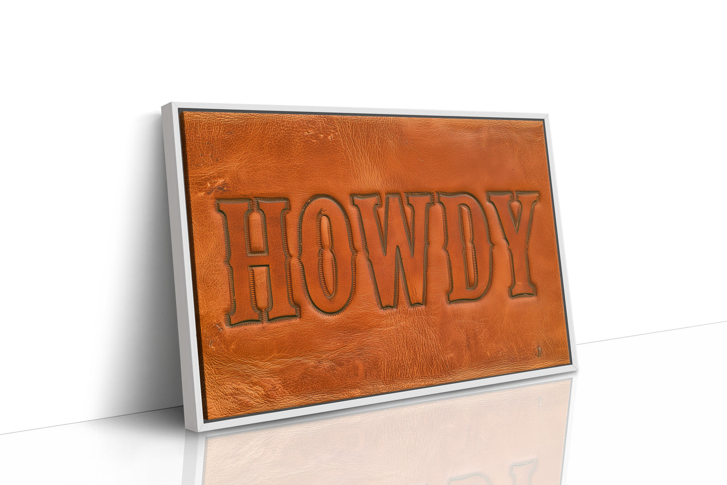 Howdy, Tooled In Leather