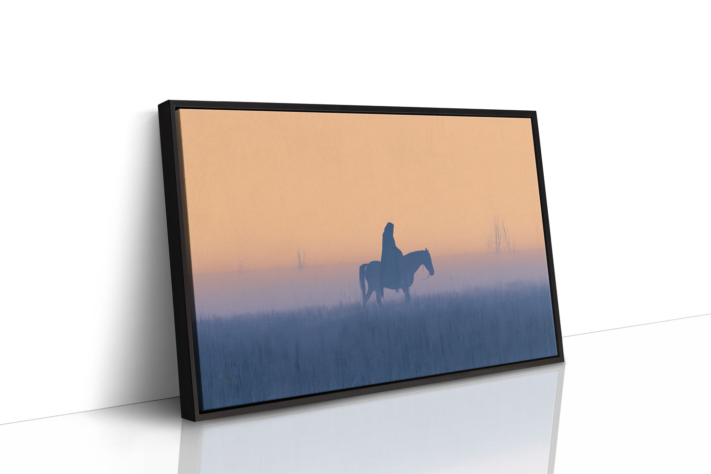 The Rider at Dawn's Edge