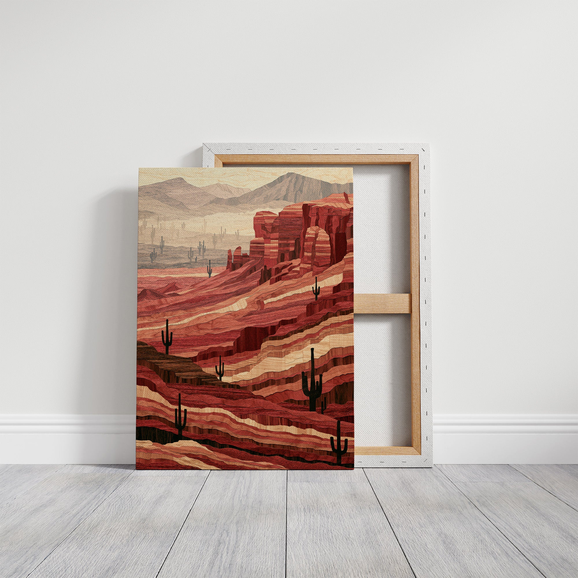 Canyon in Marquetry