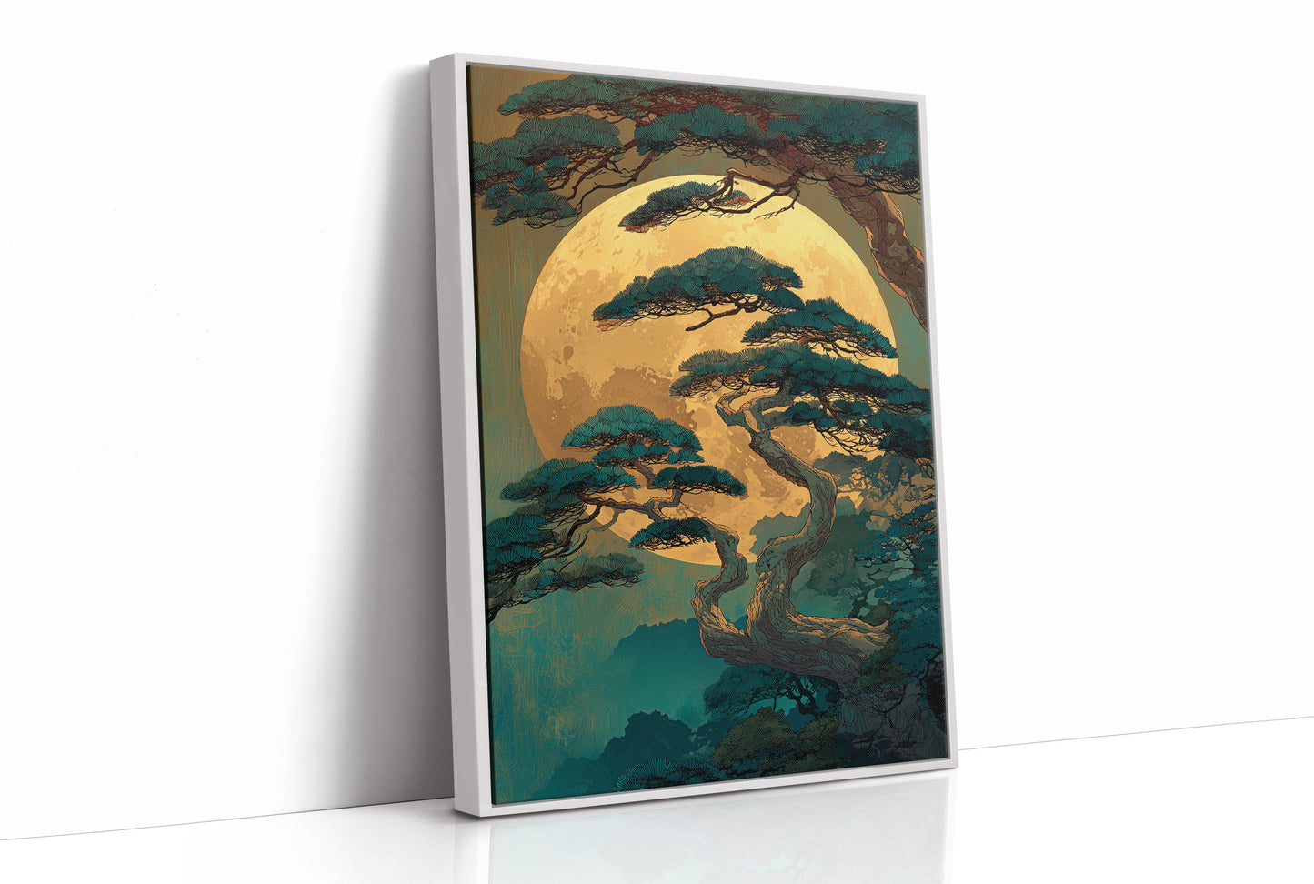 Moonlit Pines Tell Ancient Tales