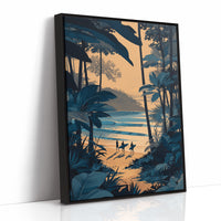 Surfers Chase Golden Hour Tides