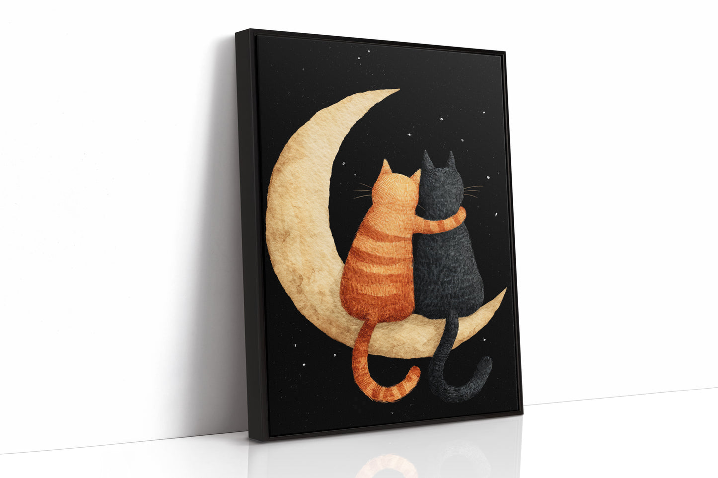 Beneath Moonlight's Gentle Embrace