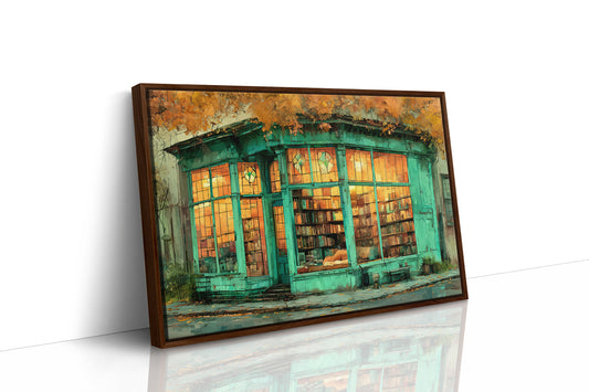 Autumn Bookshop Glow