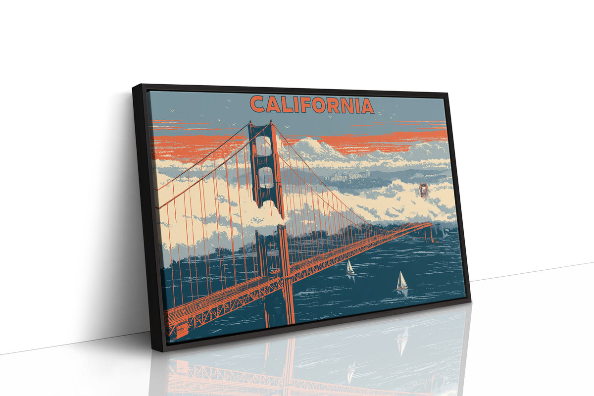 California Golden Gate Fog