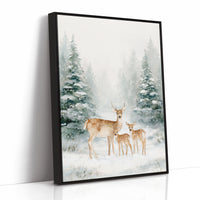 Beneath The Snowfall's Gentle Caress