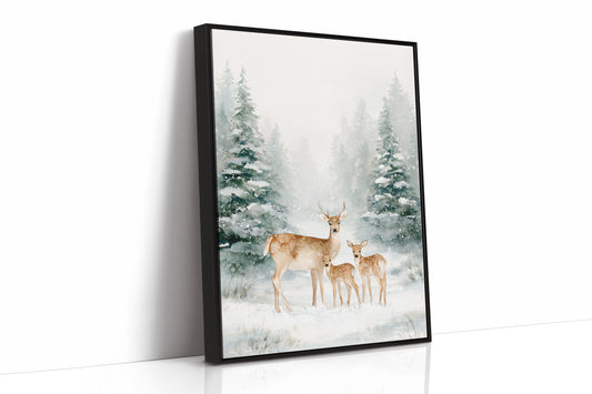 Beneath The Snowfall's Gentle Caress