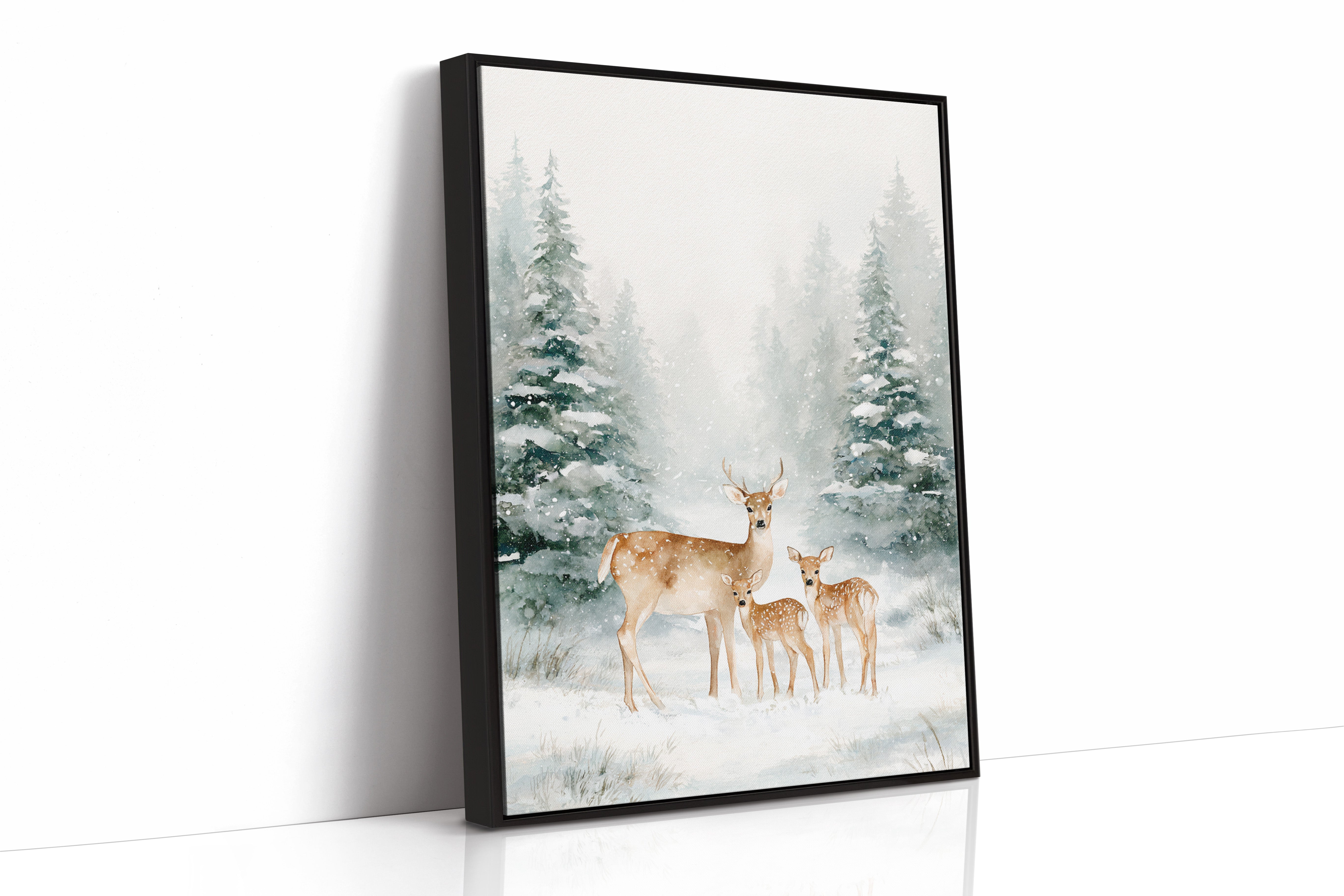 Beneath The Snowfall's Gentle Caress