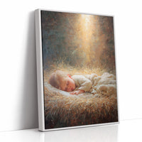 Slumbering Innocence in Golden Hay