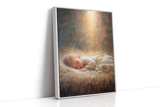 Slumbering Innocence in Golden Hay