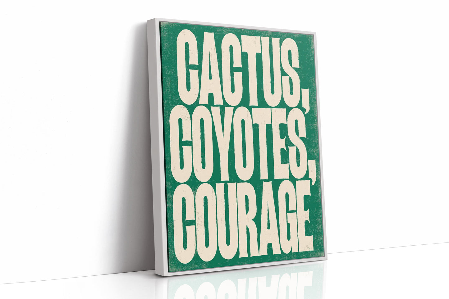 Cactus, Coyotes, Courage