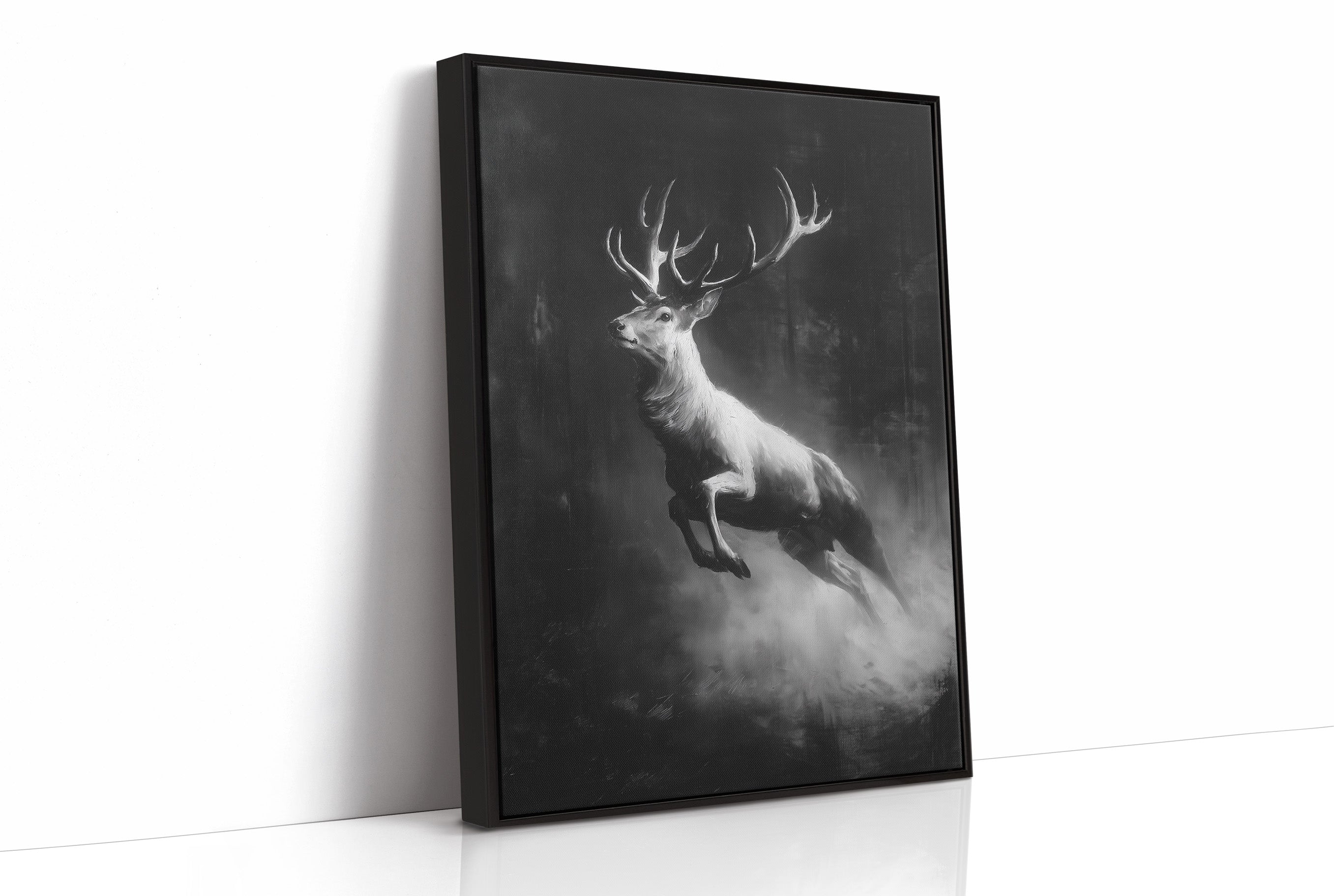 Antlers Through the Midnight Fog