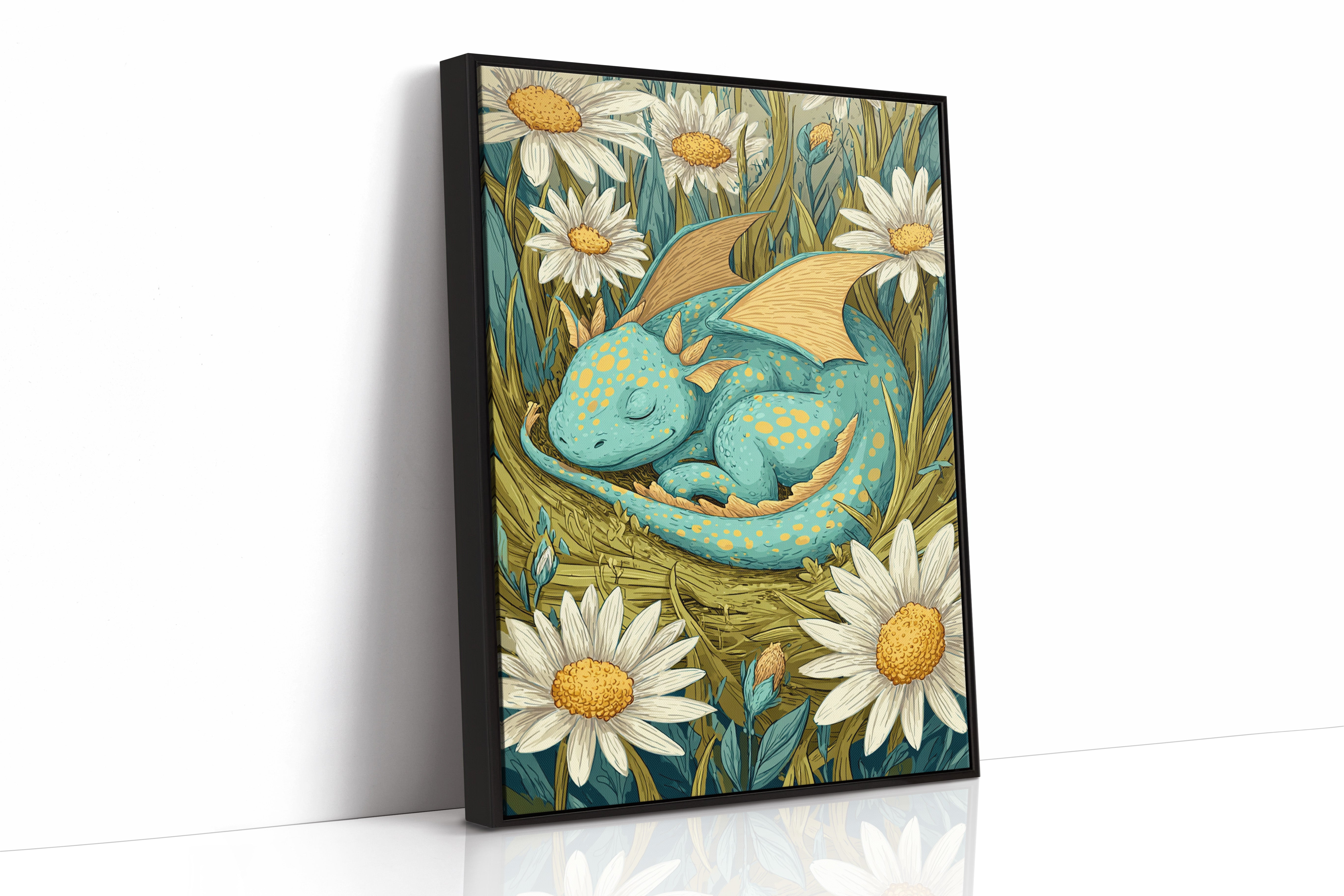 Nestled Among Daisy Dreams