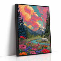 Journey Through Blossoms and Peaks